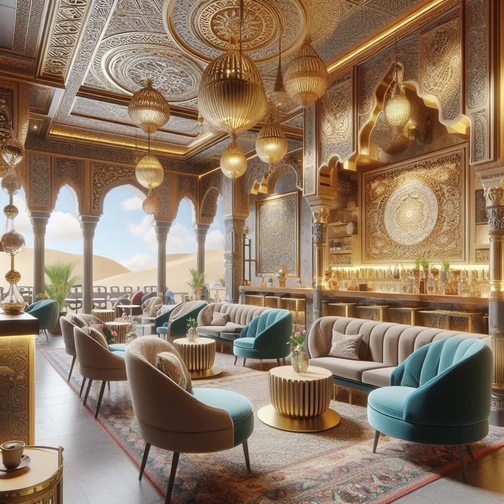 Cafe decorations in Libya 2